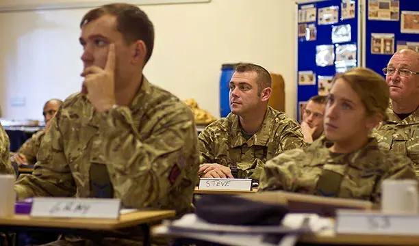 soldier-classroom
